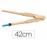 30737-COMPAS 42 CMS. PLASTICO IMITACION MADERA PARA PIZARRA FAIBO 238