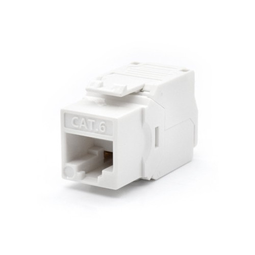 30740-WP WPC-KEY-6UP-TL/W conector RJ45 Blanco