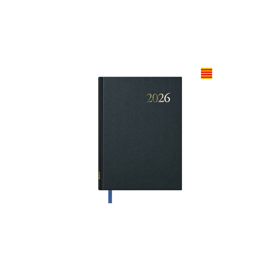 30761-AGENDA 2026 SEGOVIA SEMANA VISTA 14 X 20 CM. COLOR NEGRO CATALAN DOHE 11125 - 26