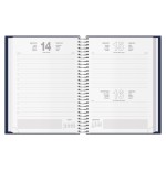 30815-AGENDA 2026 SEGOVIA ESPIRAL DIA PAGINA 14 X 20 CM. COLOR AZUL DOHE 12733 - 26