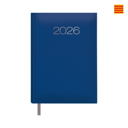 30826-AGENDA 2026 LISBOA DIA PAGINA 14 X 20 CM. COLOR AZUL CATALAN DOHE 12691 - 26