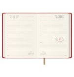 30845-AGENDA 2026 SAMBA DIA PAGINA 15 X 21 CM. COLOR ROJAL DOHE 12879 - 26