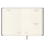 30853-AGENDA 2026 SAMBA DIA PAGINA 15 X 21 CM. COLOR MORADO DOHE 12884 - 26