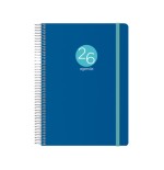 30860-AGENDA 2026 MEMPHIS ESPIRAL DIA PAGINA 15 X 21 CM. MODELO AZUL DOHE 12746 - 26