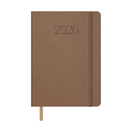 30878-AGENDA 2026 MANHATTAN DIA PAGINA 14 X 20 CM. COLOR CAMEL DOHE 12868 - 26