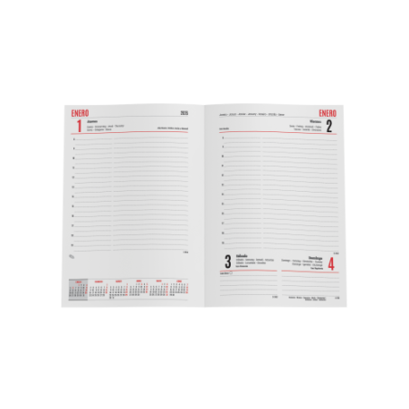 30895-AGENDA 2026 PARIS D/P 15X21 NEGRA CASTELLANO INGRAF 356400