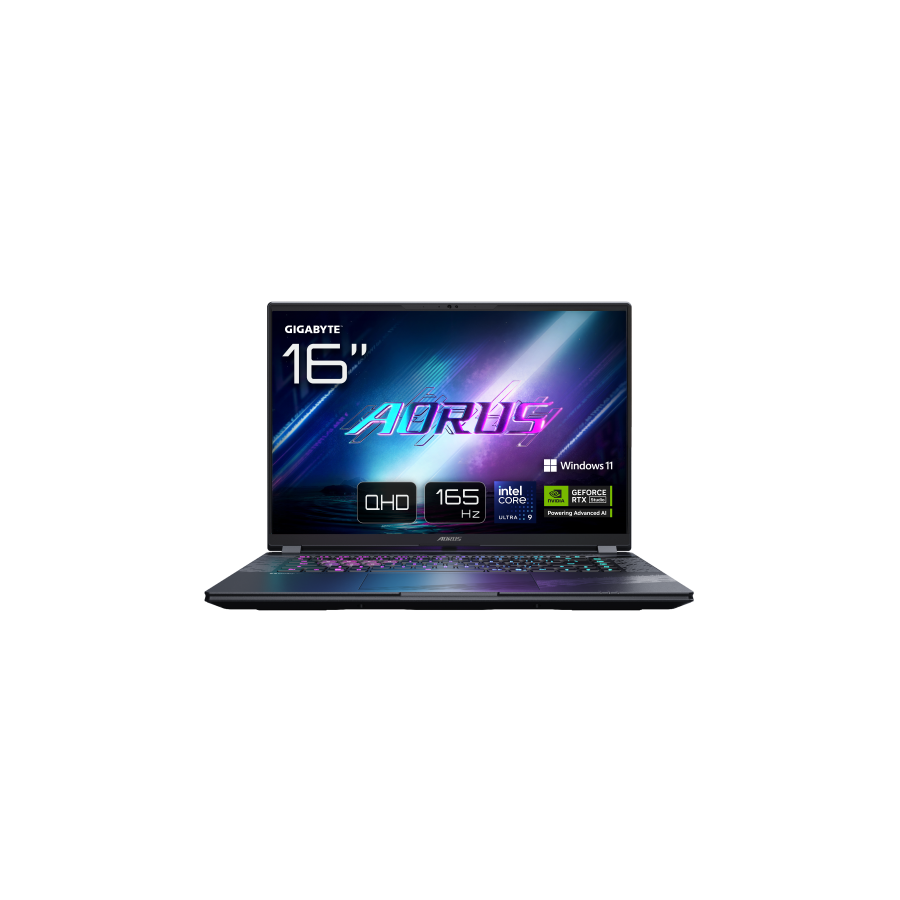 30902-GIGABYTE AORUS ELITE 16 BWH Portatil Gaming - 16,0", 165Hz WQXGA, Intel Ultra 9 275HX, NVIDIA RTX 5070, 32GB DDR5