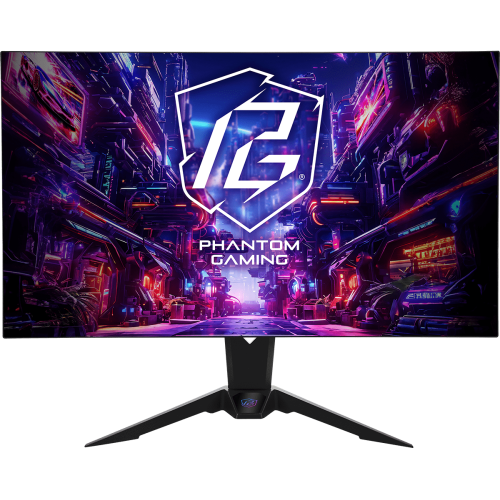 30906-Asrock PGO32UFS pantalla para PC 80 cm (31.5") 3840 x 2160 Pixeles 4K Ultra HD OLED Negro