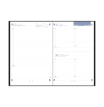30940-AGENDA 2026 MINIMAL A5 15X21CM DIA PAGINA COLOR NEGRO OXFORD 400201722
