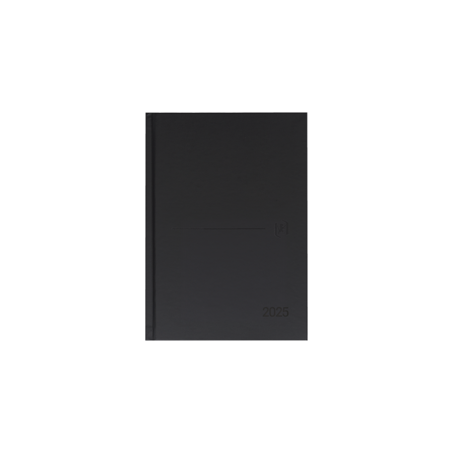30944-AGENDA 2026 MINIMAL A5 15X21CM SEMANA VISTA COLOR NEGRO OXFORD 400201725