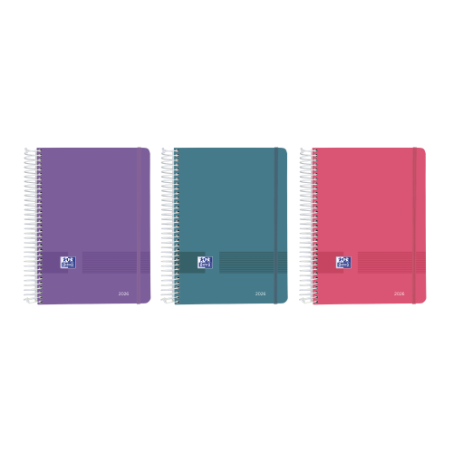 30946-AGENDA 2026 LIVE A5 15X21CM DIA PAGINA COLORES VIVOS OXFORD 400201728