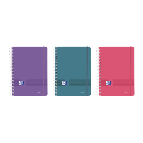 30948-AGENDA 2026 LIVE A5 15X21CM SEMANA VISTA COLORES VIVOS OXFORD 400201729