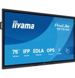 31033-PANTALLA INTERACTIVA 75" EDLA, ANDROID 14, 16/128GB UHD IPS, MM 2X 20W  + 20W SUBWR, 2X HDMI, DP , 1X USB-C,  550C