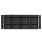 31042-QNAP TS-h2477AXU-RP Servidor de almacenamiento Bastidor (4U) AMD RyzenT 7 7745 32 GB DDR5 0 TB QNAP QTS Negro, Gri