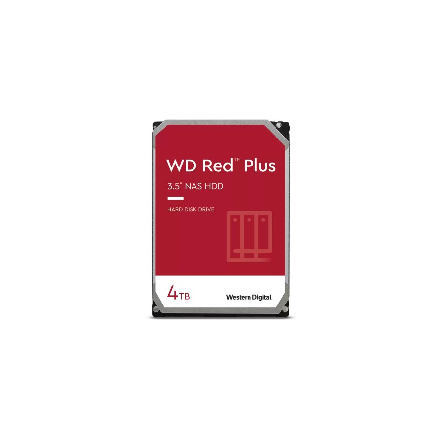 31047-QNAP WD, HDD, RED PLUS, SATA III, 3.5-INCH, 4TB, WD40EFPX