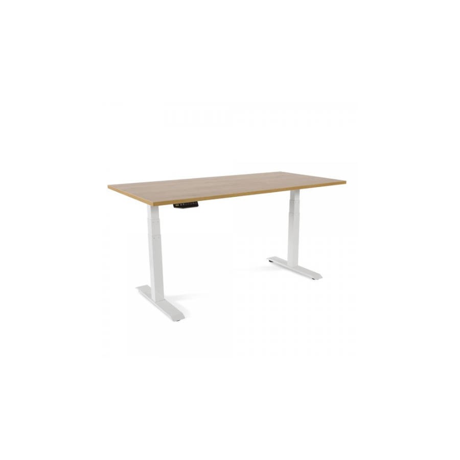 3106-MESA 160CM REGULABLE EN ALTURA ELECTRICAMENTE. TABLERO COLORS ROBLE ROCADA 2002XCR08