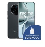 31077-REALME 14 PRO+ 5G 512GB 12GB SUEDE GREY INT NFC + SUPERVOOC 120W POWER ADAPTER WHITE
