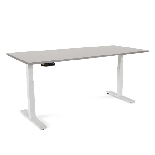 3108-MESA 180CM REGULABLE EN ALTURA ELECTRICAMENTE. TABLERO COLOR GRIS ROCADA 2003XCR02