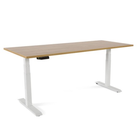 3110-MESA 180CM REGULABLE EN ALTURA ELECTRICAMENTE. TABLERO COLOR ROBLE ROCADA 2003XCR08