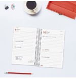 31118-AGENDA 2026 BASIC YEAR E5 117X181MM DIA PAGINA ROJO FINOCAM 741093026