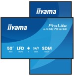 31126-MONITOR TACTIL IIYAMA 50" 3840X2160, UHD VA, 500CD/M2, HORIZ VERT,FAILOVER,MM 2X 10W, HDMI 3X, DP, DP-OUT, USB 2.0