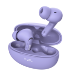 31158-Trust Yavi Auriculares True Wireless Stereo (TWS) Dentro de oido Llamadas/Musica USB Tipo C Bluetooth Purpura