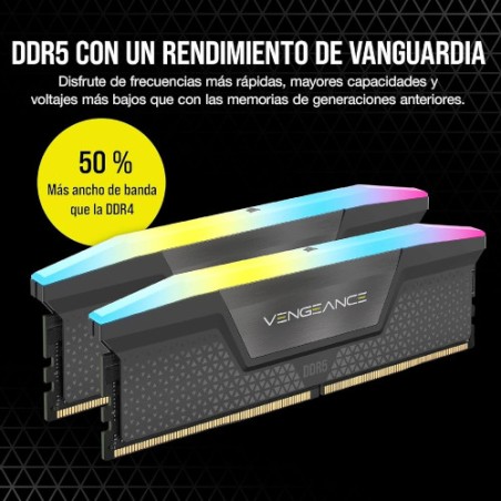 31162-MEMORIA CORSAIR DDR5 32GB 2X16GB PC6400 WARZONE CMH32GX5M2B6400Z32-WZ