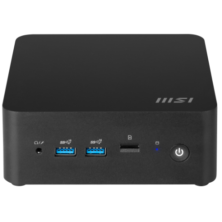 31201-MSI CUBI NUC 1MG-237BEU PC/estacion de trabajo barebone 0.84L sized PC Negro 150U IntelR SoC