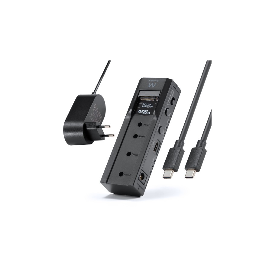 31258-Ewent EW7065 caja para disco duro externo Carcasa de disco duro/SSD Negro 2.5/3.5"