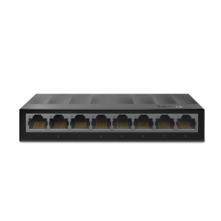 3127-TP-Link LS1008G No administrado Gigabit Ethernet (10/100/1000) Negro