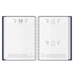 31289-AGENDA 2026 SEGOVIA ESPIRAL DIA PAGINA 14 X 20 CM. COLOR AZUL DOHE 12733 - 26