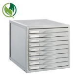 31315-MODULO ARCHISYSTEM DE 9 CAJONES 356X316X303 MM GRIS ARCHIVO 2000 8409C GS