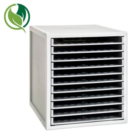 31317-MODULO ARCHISYSTEM DE 11 BANDEJAS 356X316X362 MM GRIS ARCHIVO 2000 8211B GS