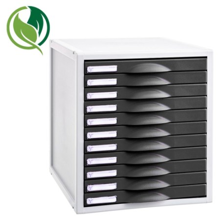 31319-MODULO ARCHISYSTEM DE 11 CAJONES 356X316X362 MM GRAFITO ARCHIVO 2000 8211C GF