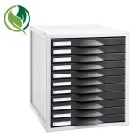 31319-MODULO ARCHISYSTEM DE 11 CAJONES 356X316X362 MM GRAFITO ARCHIVO 2000 8211C GF