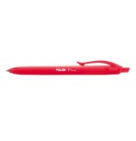3136-Milan 176512925 boligrafo Rojo Boligrafo de punta retractil con pulsador 25 pieza(s)