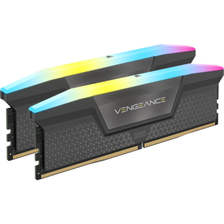 31444-MEMORIA CORSAIR DDR5 32GB 2X16GB PC5600 VENGEANCE RGB CMH32GX5M2B5600Z36K