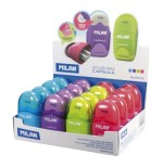 3147-Milan 4701116 sacapuntas Sacapuntas manual Azul, Verde, Rosa, Purpura