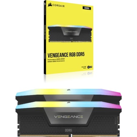 31614-Corsair Vengeance RGB CMH48GX5M2B7200C36 modulo de memoria 48 GB 2 x 24 GB DDR5 7200 MHz