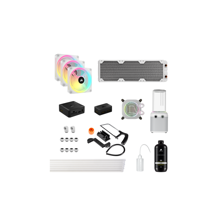 31713-Corsair XH405i Procesador Kit de refrigeracion liquida Blanco