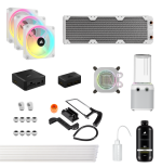 31713-Corsair XH405i Procesador Kit de refrigeracion liquida Blanco