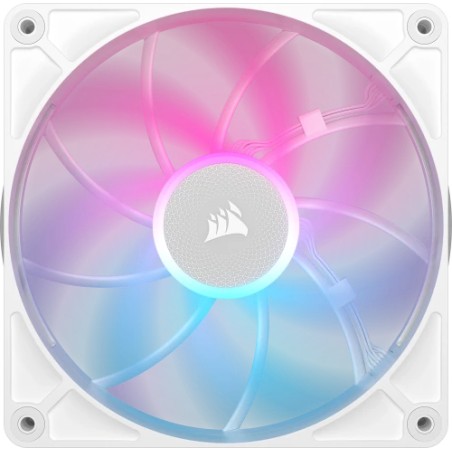 31770-Corsair iCUE LINK RX140 MAX RGB Carcasa del ordenador Ventilador 14 cm Blanco 2 pieza(s)