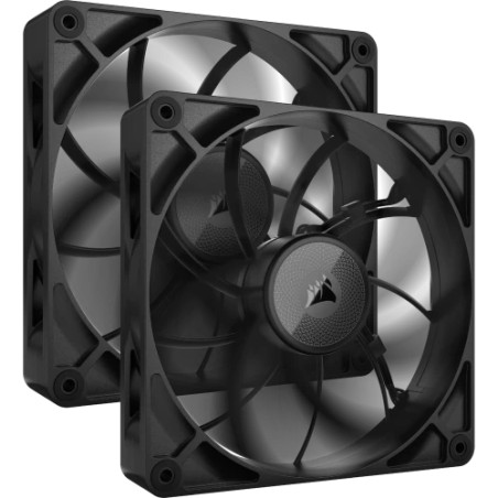 31772-Corsair iCUE LINK RX140 MAX Carcasa del ordenador Ventilador 14 cm Negro 2 pieza(s)