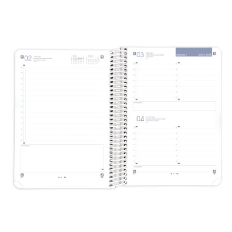 31833-AGENDA 2026 LIVE A5 15X21CM DIA PAGINA COLORES VIVOS OXFORD 400201728