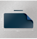 31909-ALFOMBRILLA DE SOBREMESA 80 X 40 CM, AZUL OSCURO LEITZ 53820068