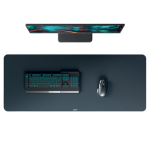 31914-ALFOMBRILLA DE SOBREMESA XL 100 X 40 CM, GRIS TERCIOPELO LEITZ 53840089