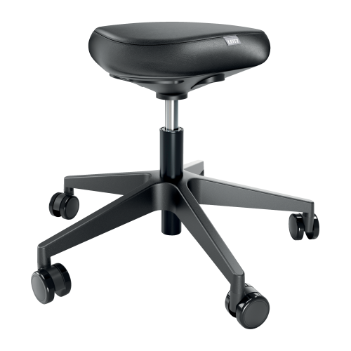 31923-TABURETE LEITZ ERGO CON RUEDAS COLOR NEGRO KENSINGTON 65780095