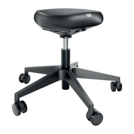 31923-TABURETE LEITZ ERGO CON RUEDAS COLOR NEGRO KENSINGTON 65780095