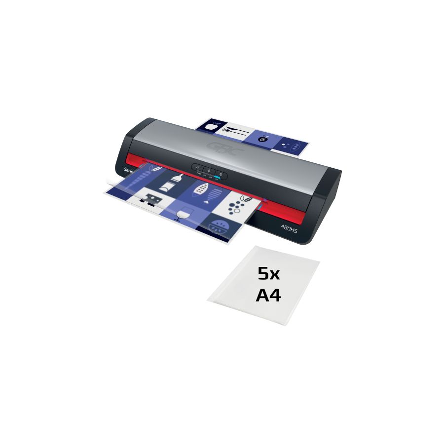 31925-PLASTIFICADORA MODELO 480HS DIN A3 COLOR PLATA GBC 4410072EU