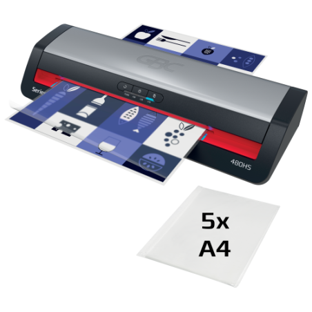 31925-PLASTIFICADORA MODELO 480HS DIN A3 COLOR PLATA GBC 4410072EU